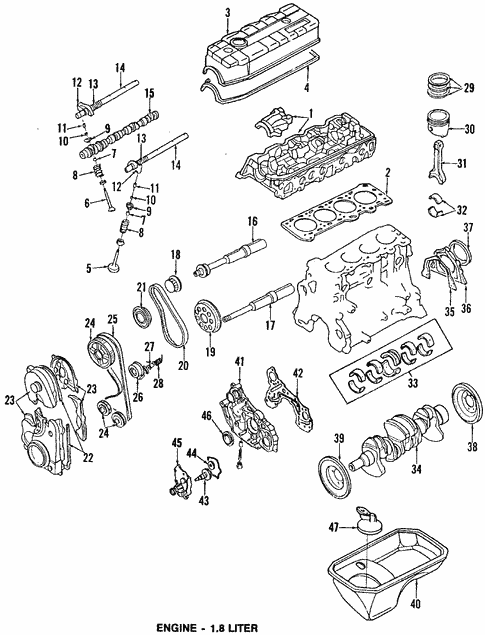 Oil Pump for 1992 Mitsubishi Eclipse #0