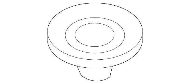 Rear Spring Upper Insulator - GM (90576351)