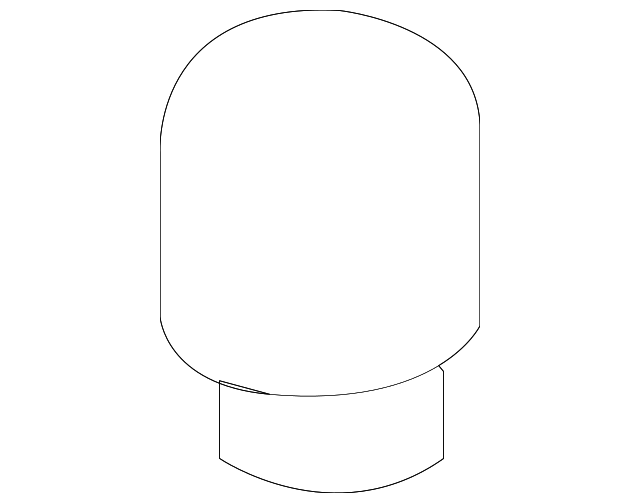 Rear Axle Bump Stop - GM (90538493)