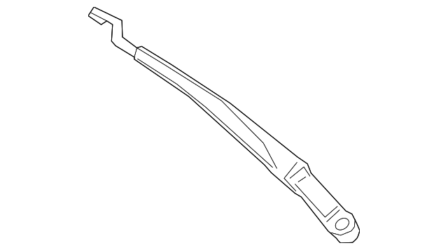 Toyota OEM Front Wiper Arm Pair (Left & Right) For Land Cruiser - Right-Hand Drive - Made In Japan