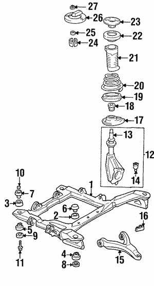 Suspension Components for 1998 Chevrolet Lumina | Kutztown Auto Company | 1998 Lumina Engine Diagram Exhaust | | Kutztown Auto Company
