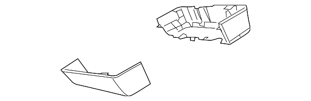 Cover, I/S Rear View Mirror Mt Plt - GM (94701258)
