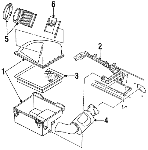 1993 Ford Tempo Engine Diagram - Wiring Diagram Schema
