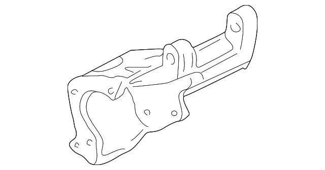 Power Steering Pump Rear Bracket 028-145-521-B