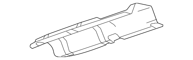 Exhaust Muffler Front Heat Shield - GM (96858619)