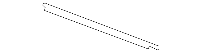 Lower Radiator Seal - GM (95081732)