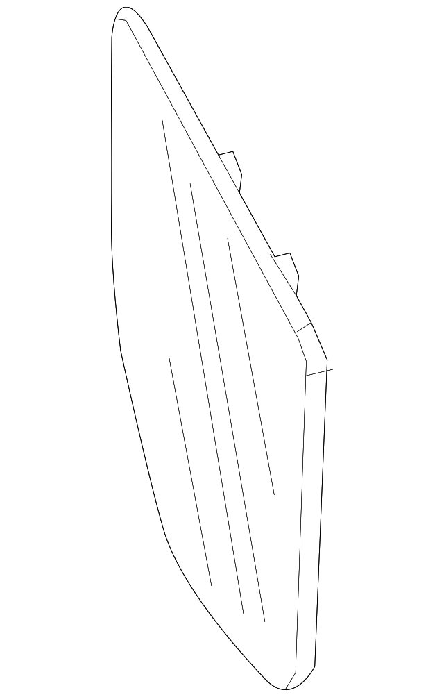 Genuine OEM Acura Mirror Glass Part 76253TV9A31 Acura Parts For Less