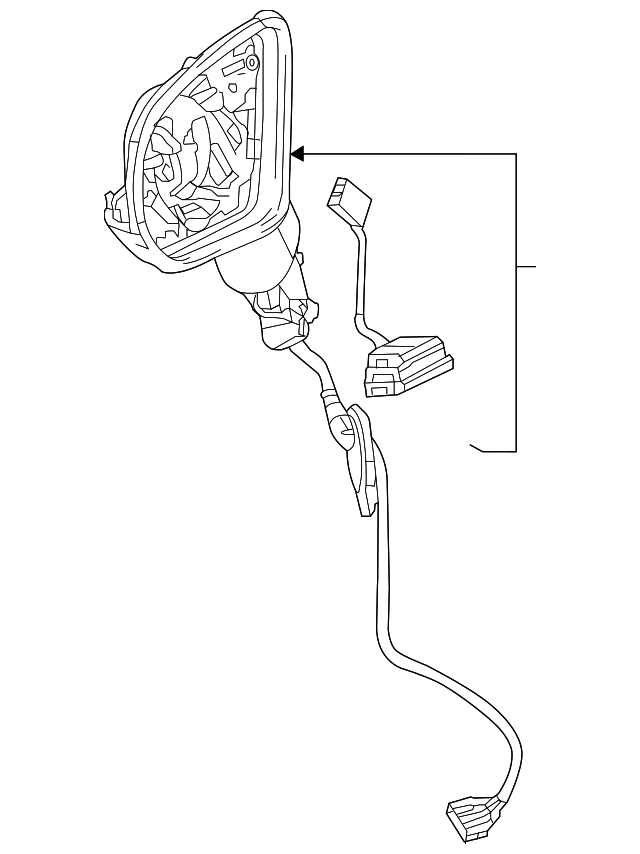 238-810-84-00 - Mirror Assembly - Right 2018-2023 Mercedes-Benz  