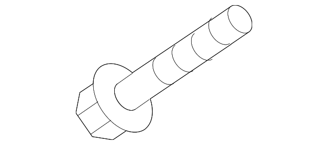 2010-2023 Land Rover Accessory Drive Belt Idler Pulley Bolt 4567977 ...