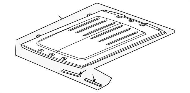Panel Assembly-Roof - GM (25812446)