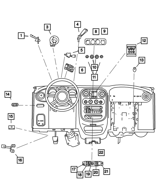 Mopar ac Ignition Switch Switches Relays Replacement Parts