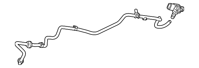 Power Brake Booster Pump Inlet Pipe - GM (87868029)