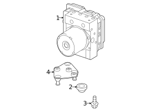 9079008506 - ABS Hydraulic Assembly 2022 Mercedes-Benz | Mercedes-Benz ...