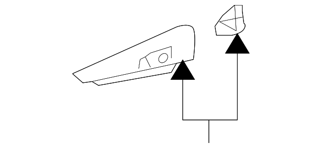 Release Handle - Volkswagen (7L0-882-252-D-7G8)