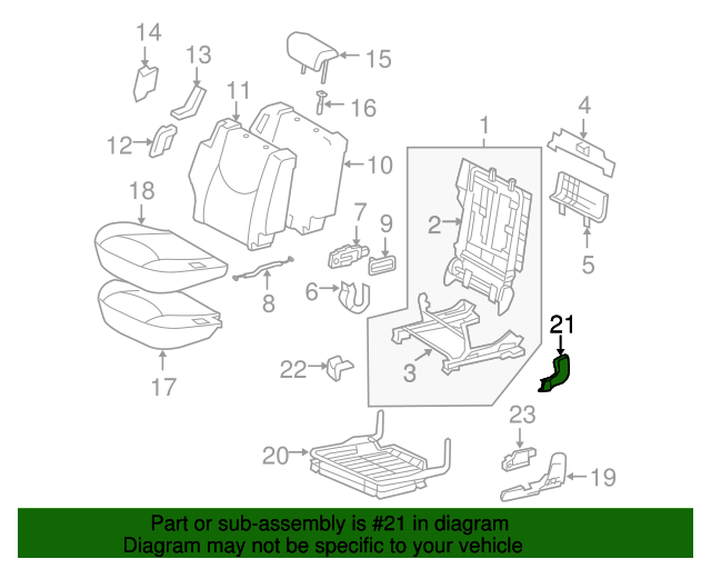 TOYOTA Genuine 71692-60020-B1 Seat Cushion Hinge Cover TOYOTA Genuine 71692-60020-B1 Seat Cushion Hinge Cover