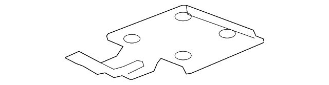 23462779 - Exhaust Intermediate Underbody Heat Shield 2018-2024 GM ...