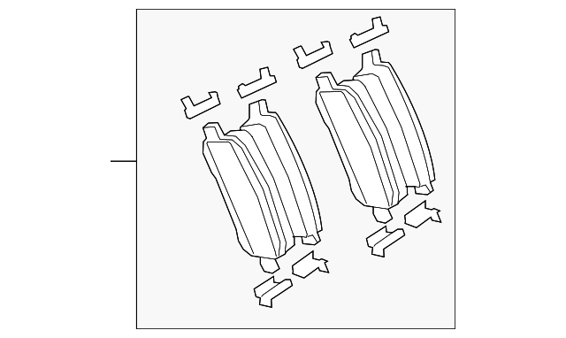 Mopar 68159526AC Brake Pads