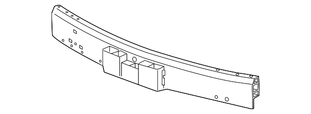 Front Bumper Impact Bar - GM (84101714)