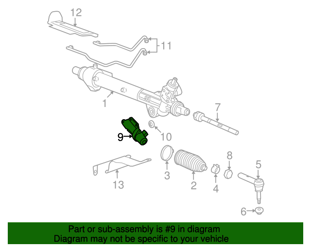 20072017 GM Steering Gear Valve Solenoid 20847911