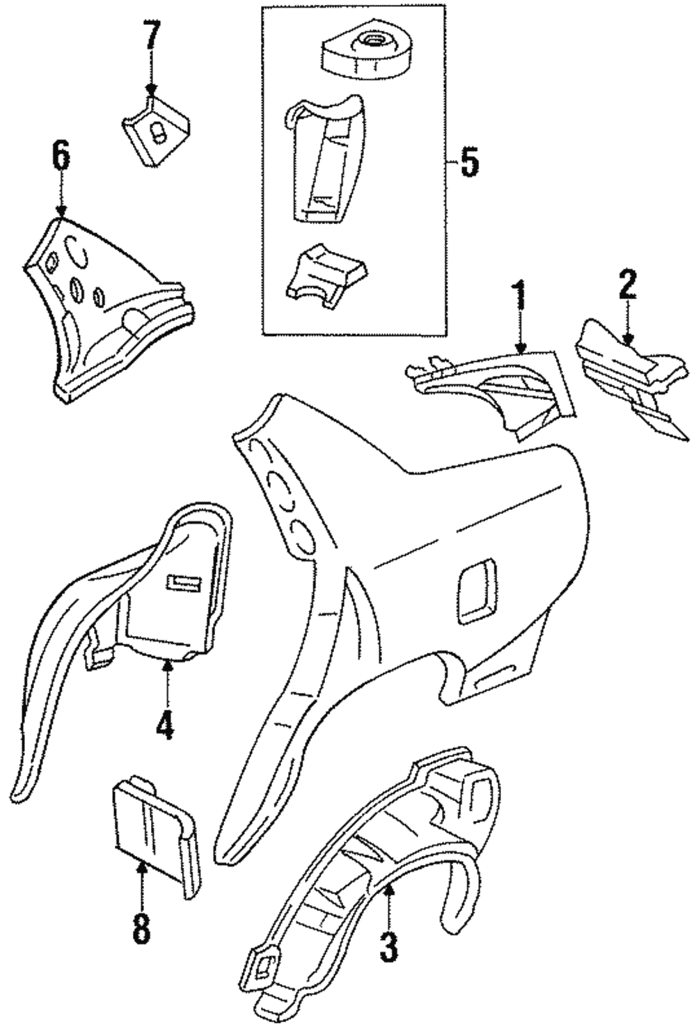 Lower Extension - GM (25650770)