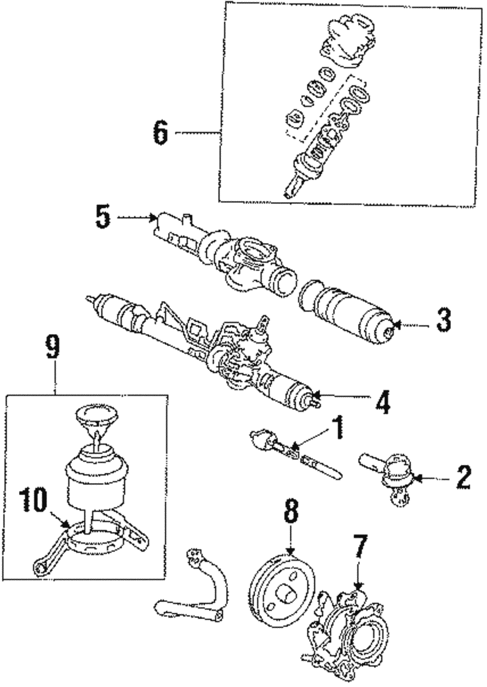 Power Steering Pump - Toyota (44320-20121)