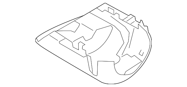 61319143643 - 2009-2016 BMW Z4 Lower Shroud (61-31-9-143-643) | BMW of ...