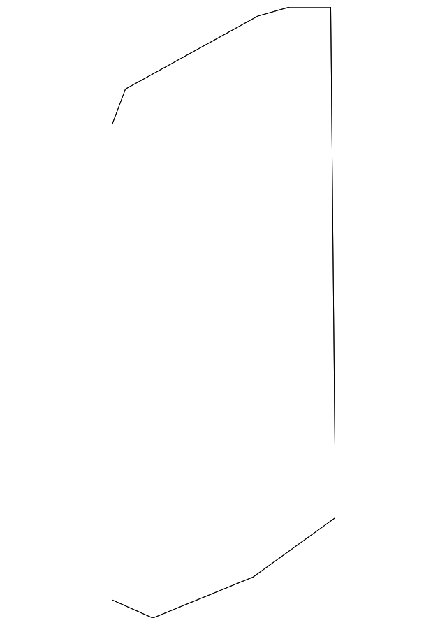 Cowl Side Panel Seal - Ford (YL8Z-78017B25-AA)