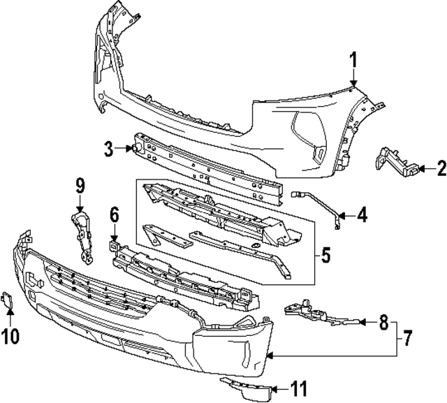 2024 Chevrolet Silverado EV Reflector 85510626 GM Parts Center