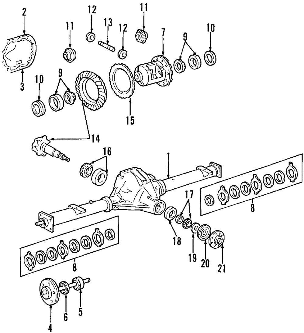 Gear Kit - Ford (YL1Z-4215-AA)