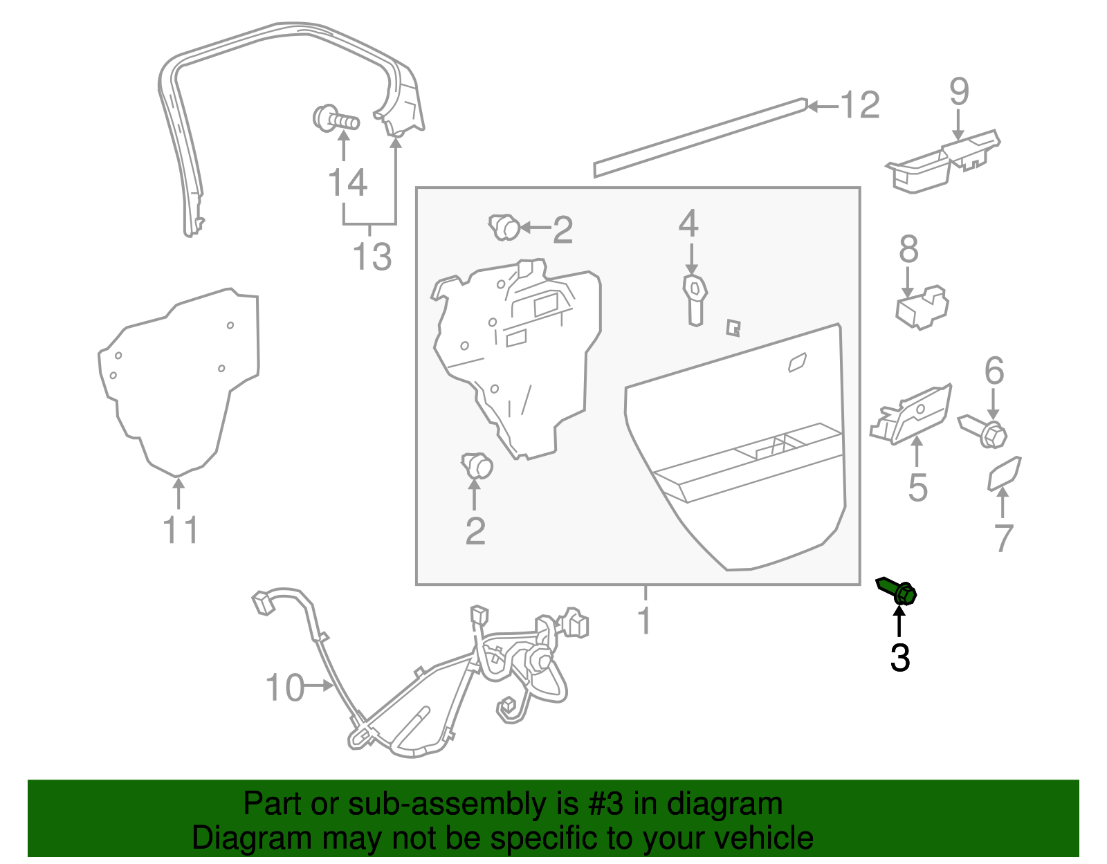 Multi-Purpose Bolt - GM (11508430)