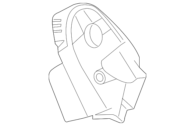 Cocoa Passenger Seat Inner Recliner Finish Cover - GM (95971232)