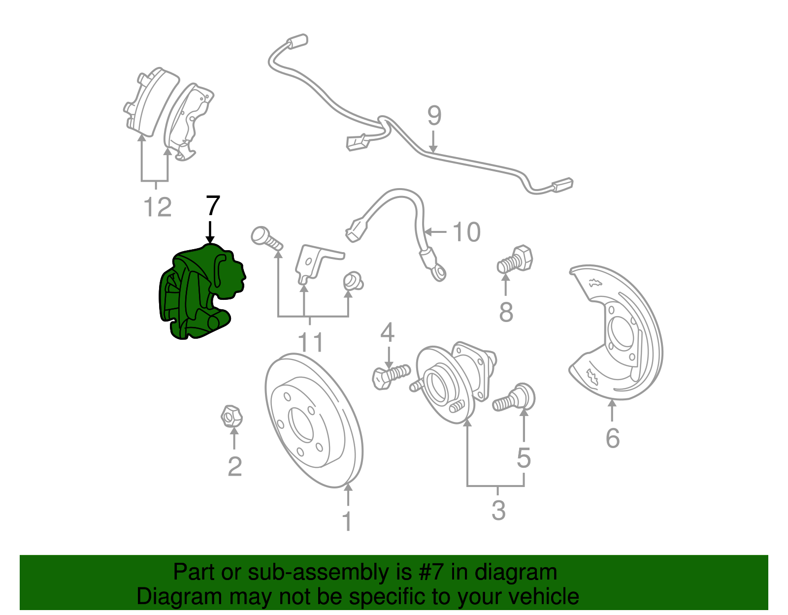 Caliper - GM (89047652)