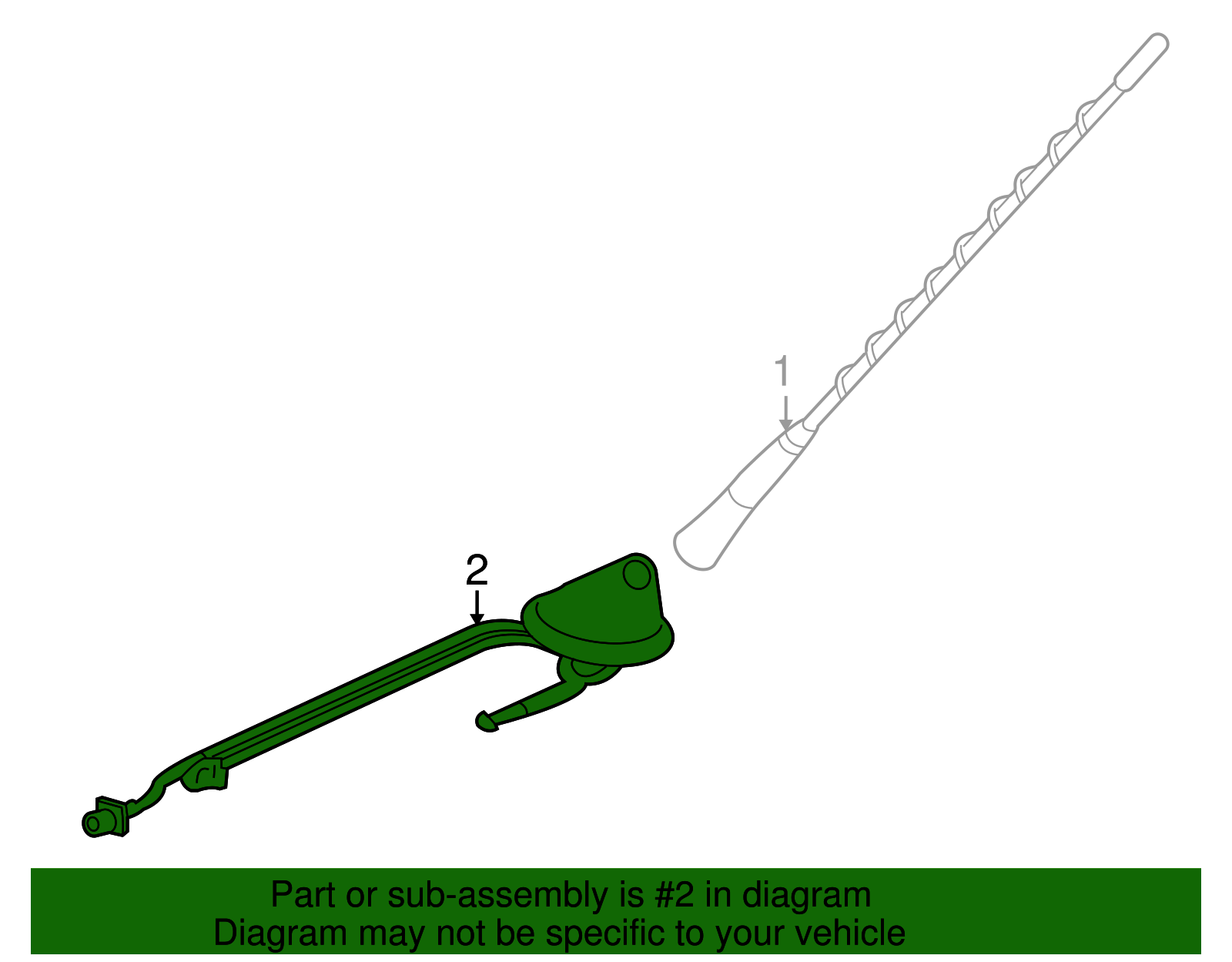 Base, Rdo Antenna - GM (92218065)