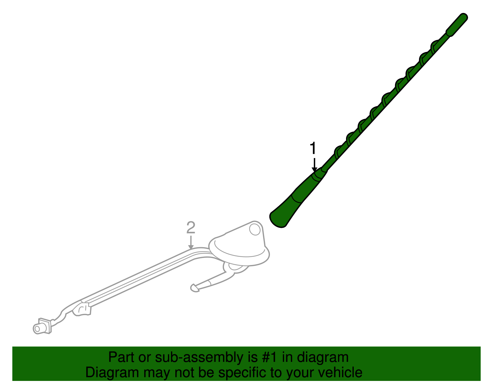 Antenna Assembly-Rdo - GM (92202554)
