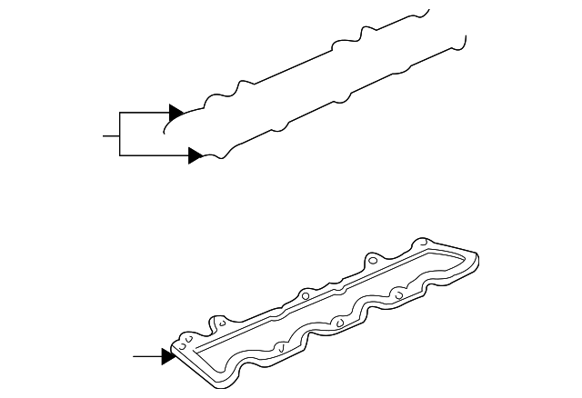 Engine Valve Cover Gasket - GM (12355988)