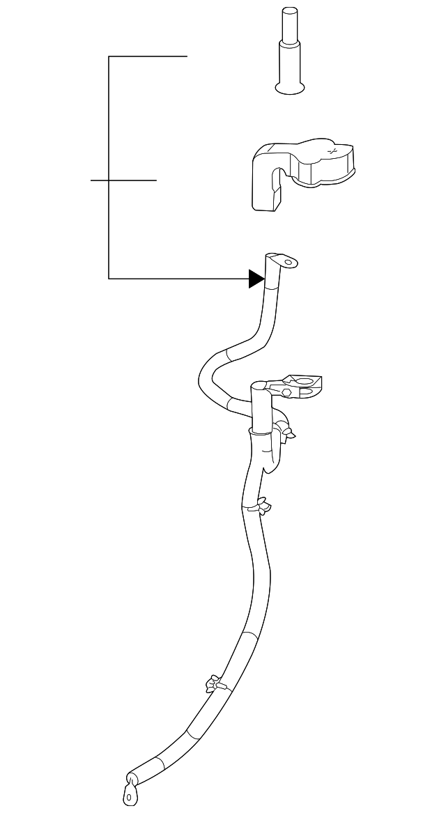 20102017 GM Positive Battery Cable 23345595 Auto Parts Express