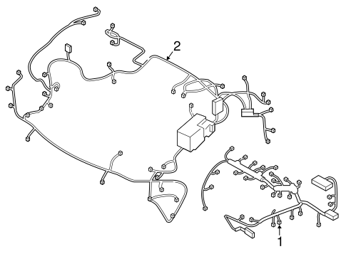 Wiring Harness for 2016 Hyundai Elantra #1