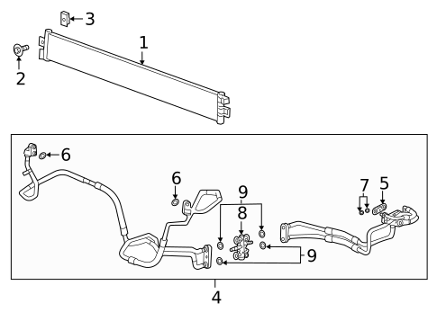 Trans Oil Cooler for 2024 Chevrolet Suburban | GMPartsDirect.com