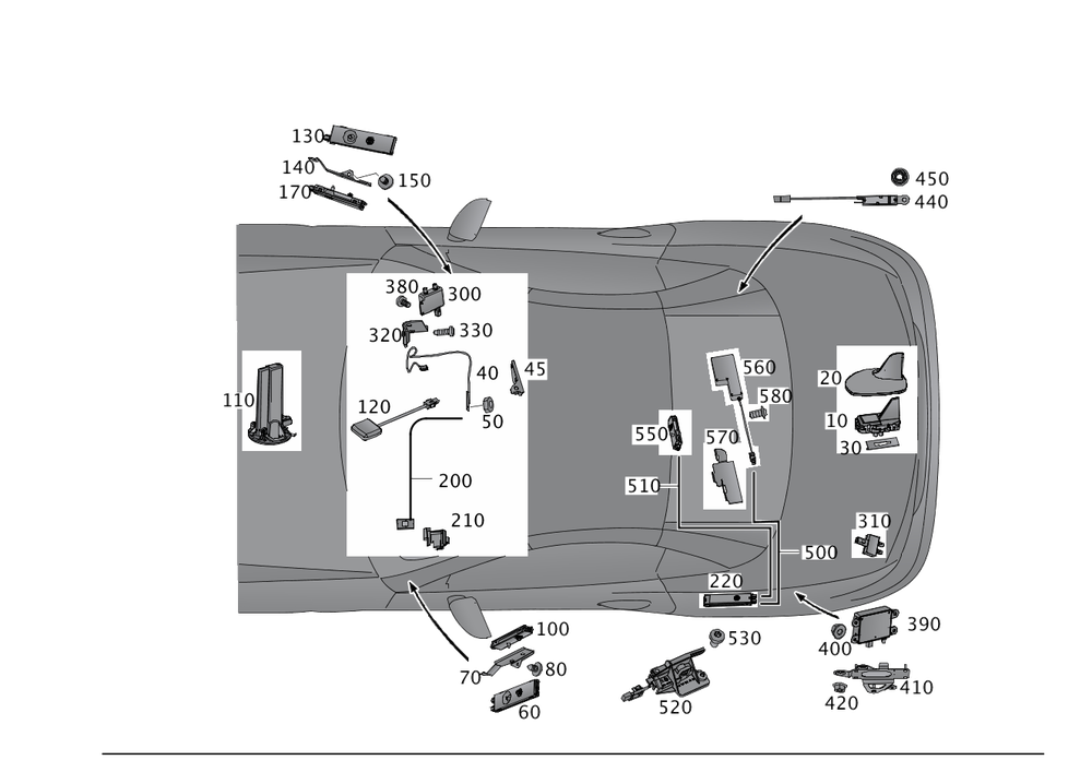 213-905-28-03 - Antenna 1954-2025 Mercedes-Benz | Mercedes-Benz USA Parts