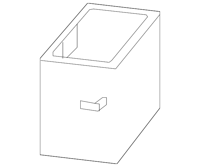 20062010 Toyota Highlander Battery Cover 2889920011 Toyota Parts Center