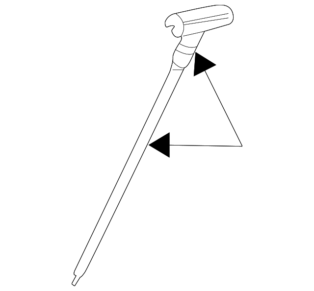 Dipstick - Ford (XW4Z-6750-CA)