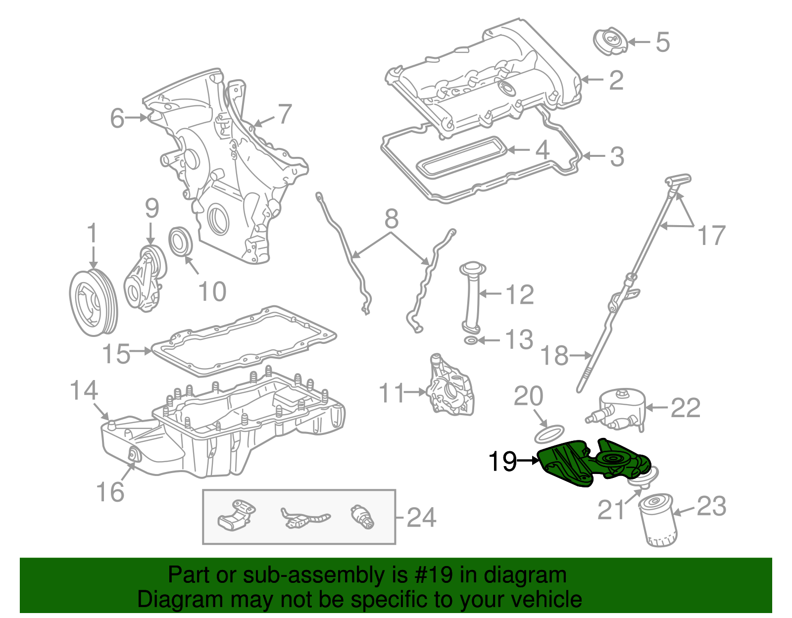 Adapter - Ford (XW4Z-6881-EB)