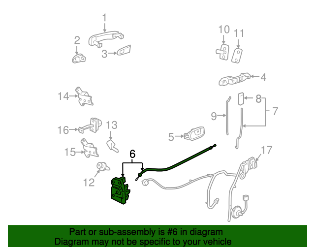 20072010 Pontiac G6 20072010 Pontiac G6 Rear Right Hand Passenger