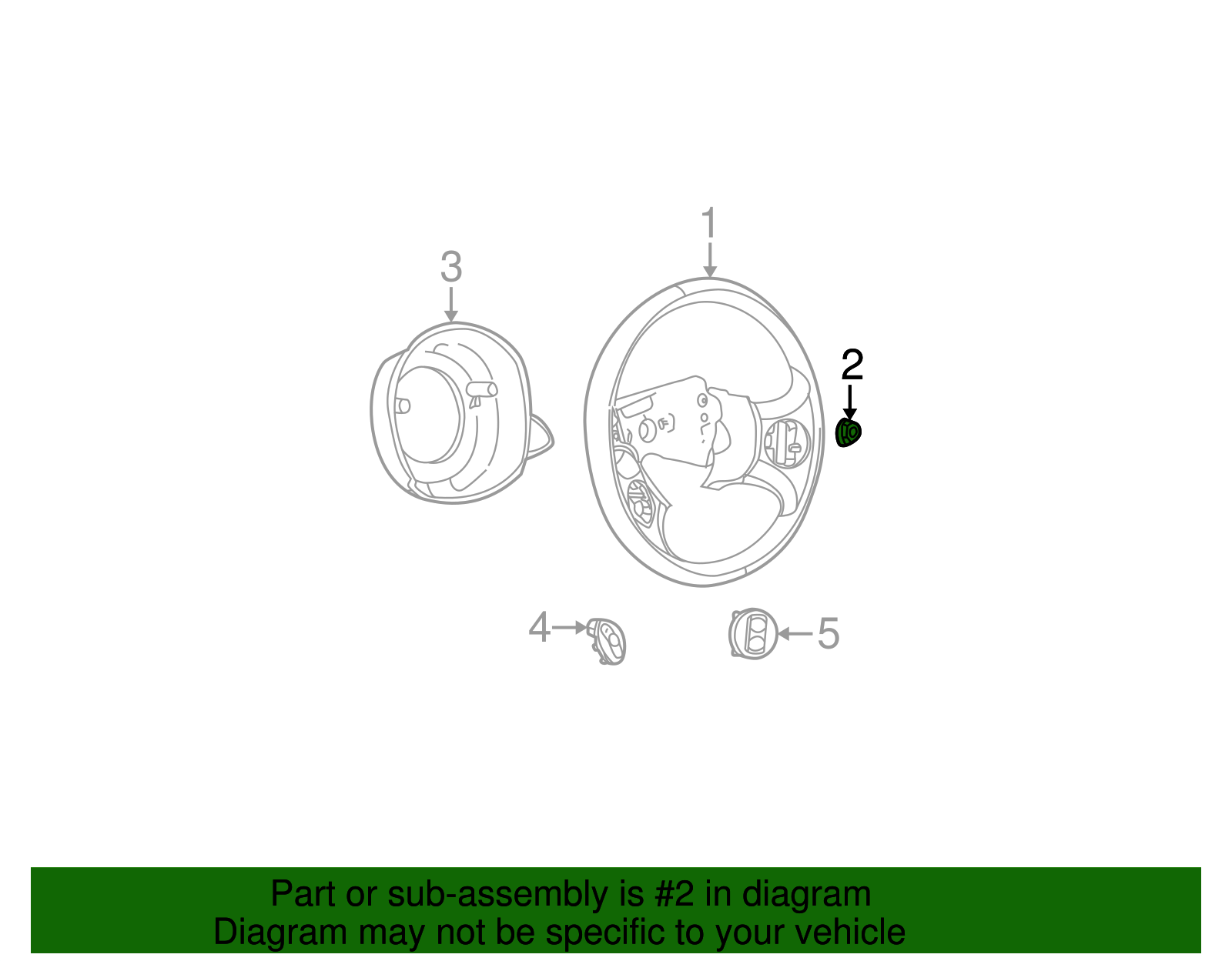 Steering Wheel Nut - GM (11609658)