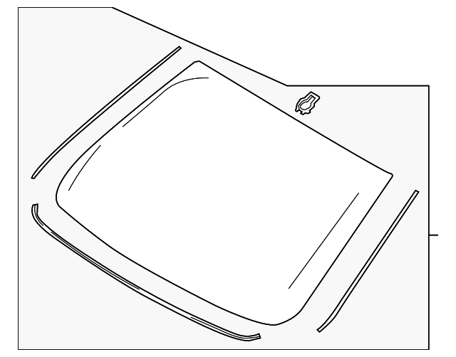 Windshield - Ford (GP5Z-5403100-B)
