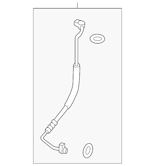 Motorcraft™ Liquid Hose - Ford (YF-37216)