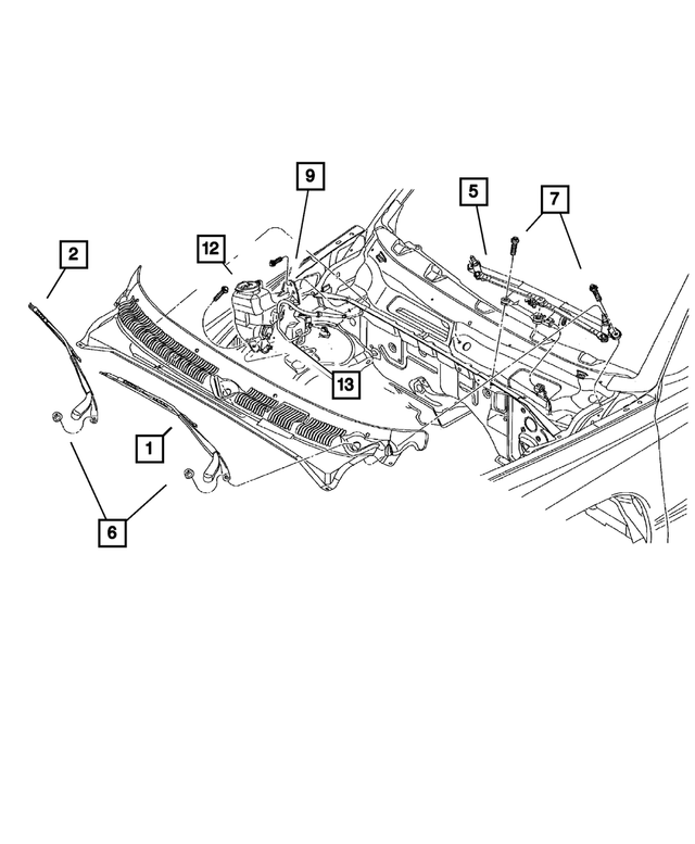 20012004 Mopar OEM NEW 200104 Mopar Jeep Grand Cherokee Washer