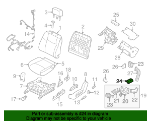 873D6-5AA6A - Climate Controlled Seat Module 2015-2019 Nissan Murano ...