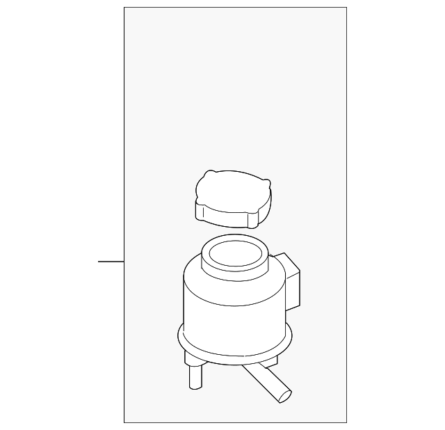 19982020 Nissan Power Steering Reservoir 491804M403 QuirkParts