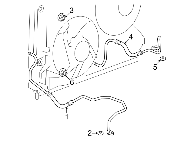 2005 2023 GM Automatic Transmission Fluid Cooler Line Connector 2005-2023-gm-automatic-transmission-fluid-cooler-line-connector